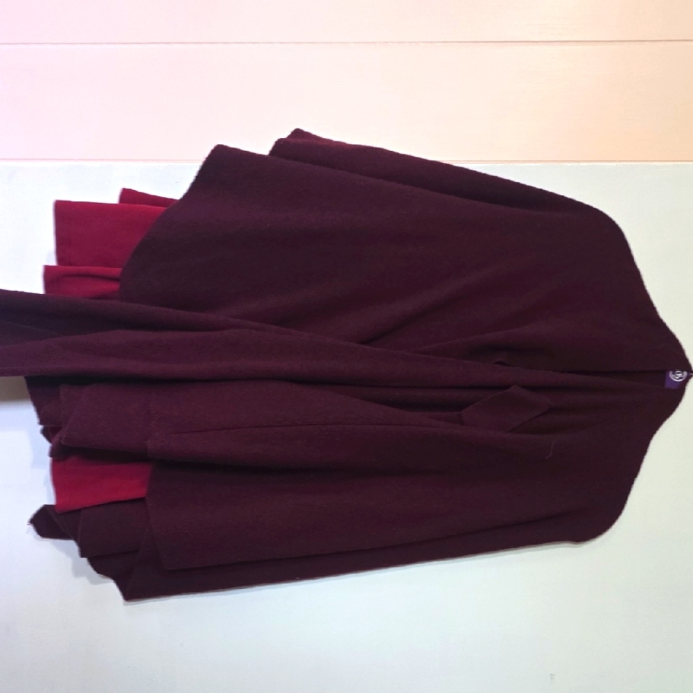 Puli Deep Burgundy Cape